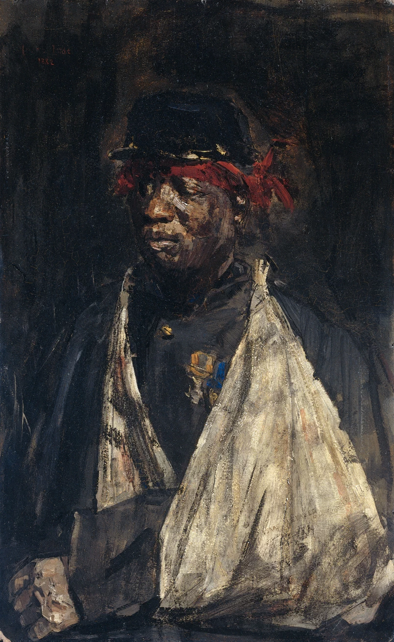 Isaac Israëls - 141, Ritratto di un KNIL ferito, Rijksmuseum, Amsterdam 1